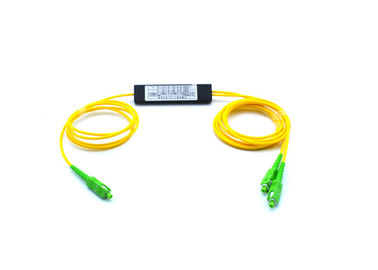Dual Window SC / APC ABS Box Type FBT fiber optic splicing 1m Fiber lenght
