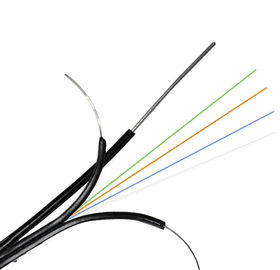 High Strength Fiber Optic Drop Cable FTTH G657A1 1km 1/2 Cores GJYXCH Customized